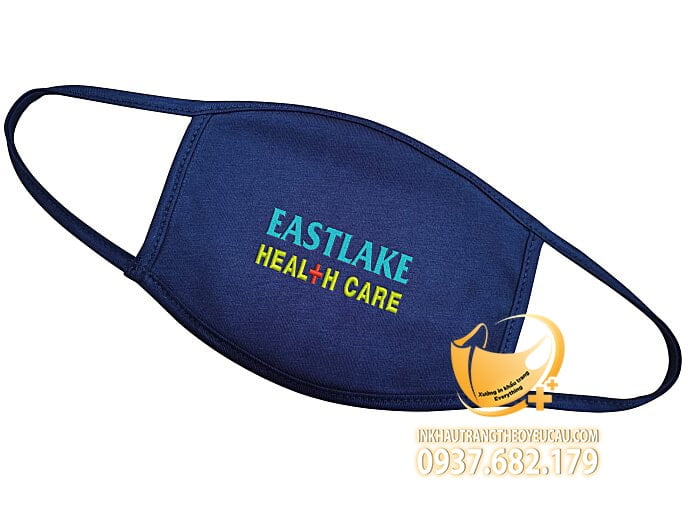 Khẩu trang vải in logo Eastlake Healthcare