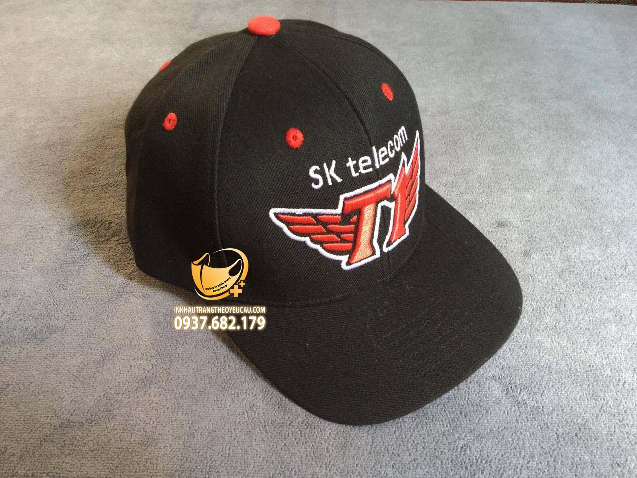 Xưởng làm nón theo yêu cầu Sk Telecom T1