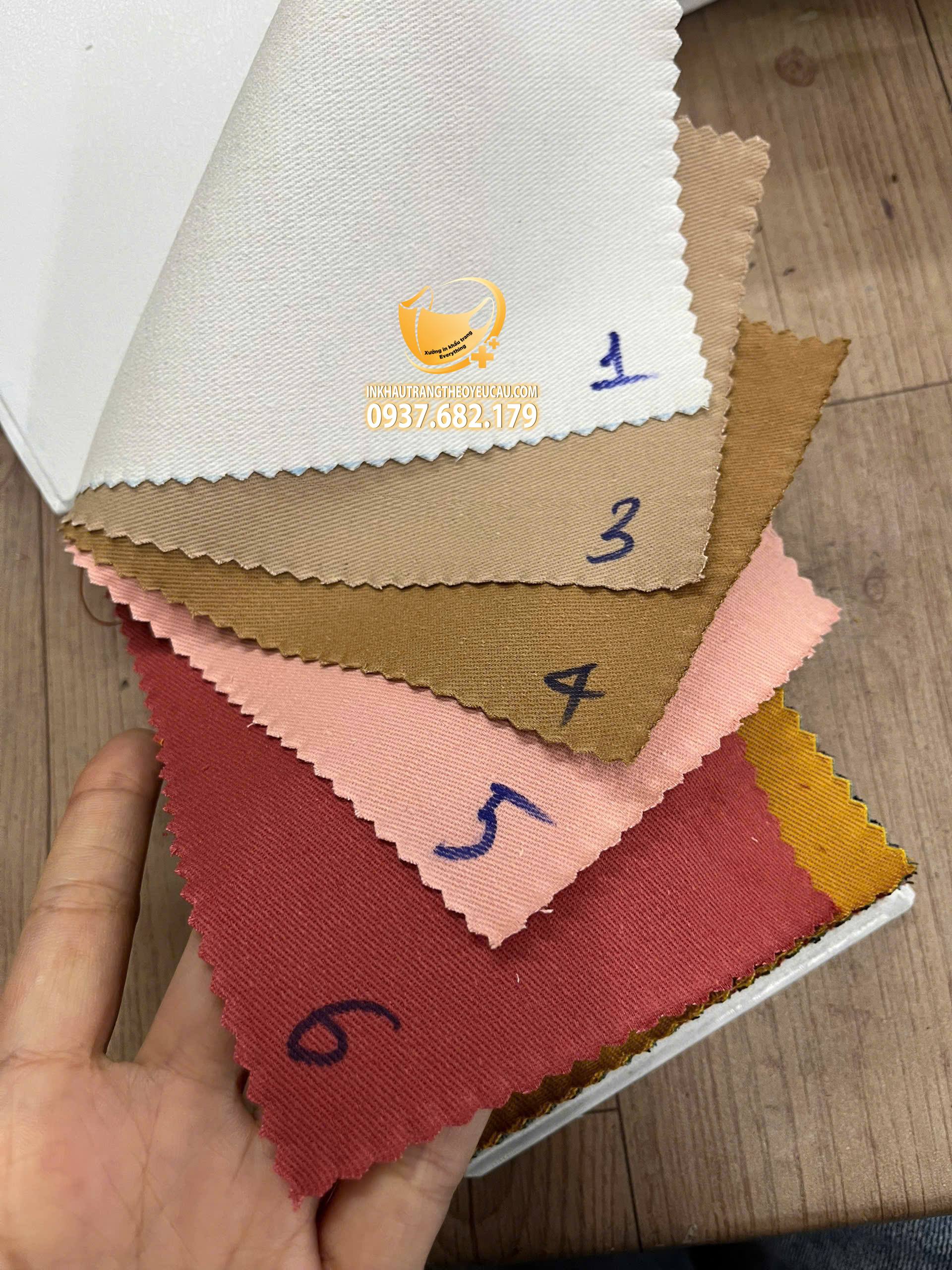 Bảng màu nón Xưởng May Everything 16