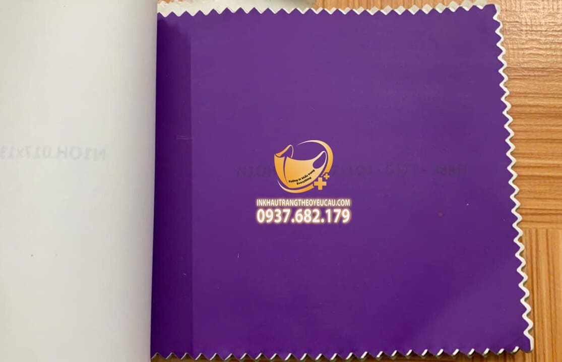 bảng màu vải áo mưa xưởng may everything số 13