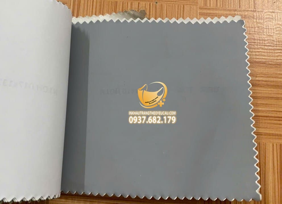 bảng màu vải áo mưa xưởng may everything số 17