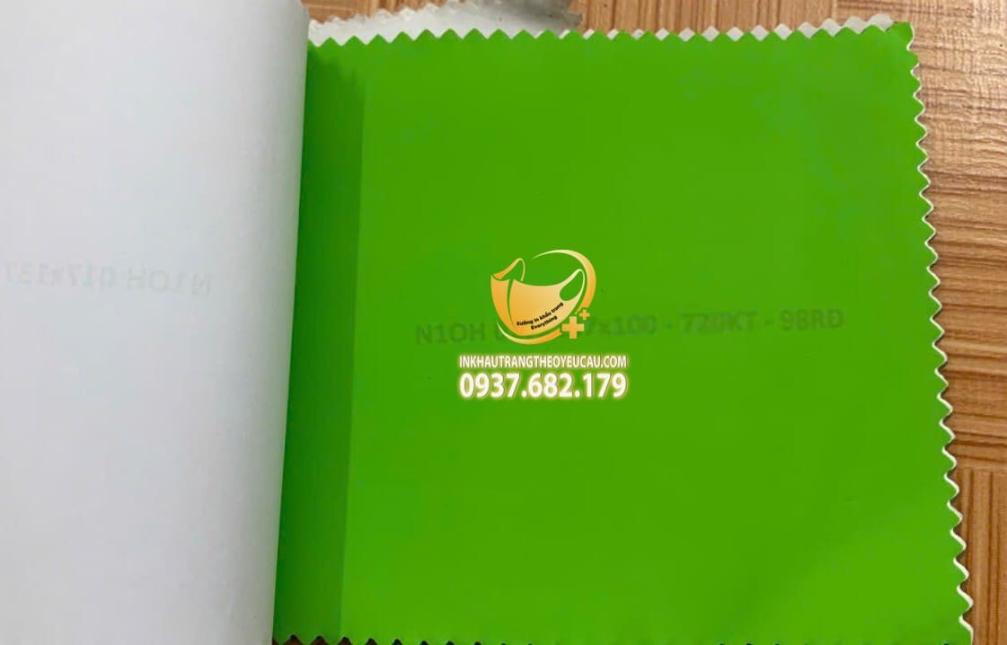 bảng màu vải áo mưa xưởng may everything số 6