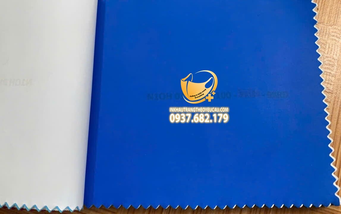 bảng màu vải áo mưa xưởng may everything số 18