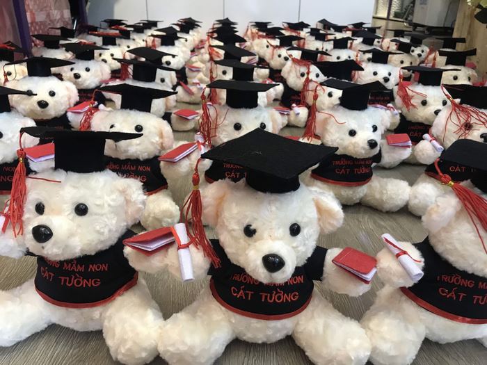 Xưởng may gấu bông giúp bạn tạo ra các món quà tặng độc đáo, riêng biệt, gắn với thương hiệu riêng