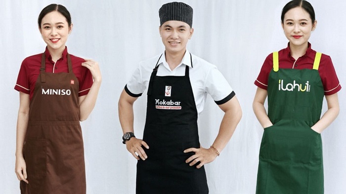 Xưởng may tạp dề sẽ thiết kế, tư vấn giúp bạn có mẫu tạp dề tốt, tăng tính nhận diện thương hiệu