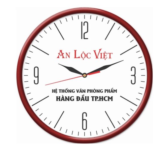 in đồng hồ treo tường