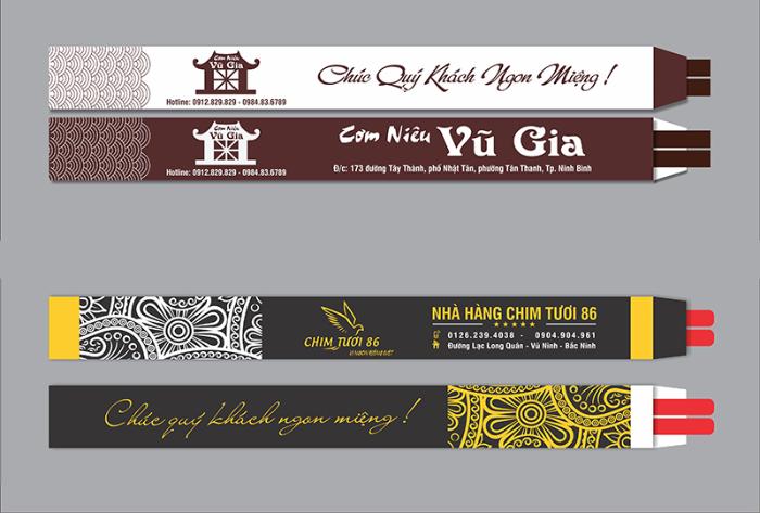 Xu hướng in bao đũa phổ biến hiện nay